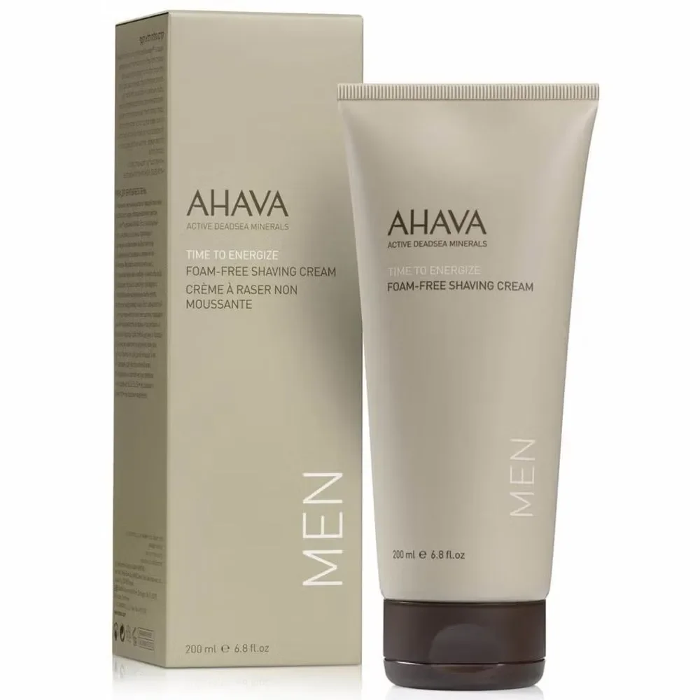 AHAVA Men Time To Energize Mild Foam-Free Shaving Cream